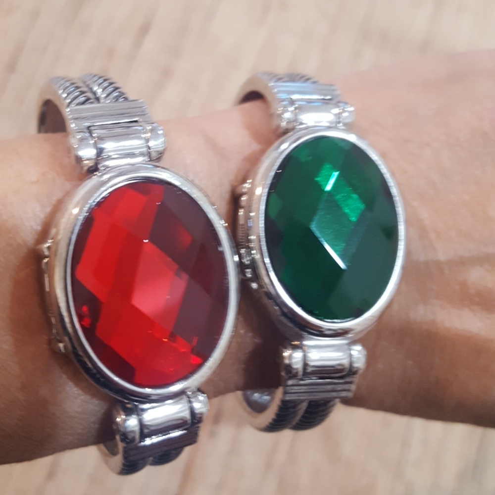 2 watch bracelets.